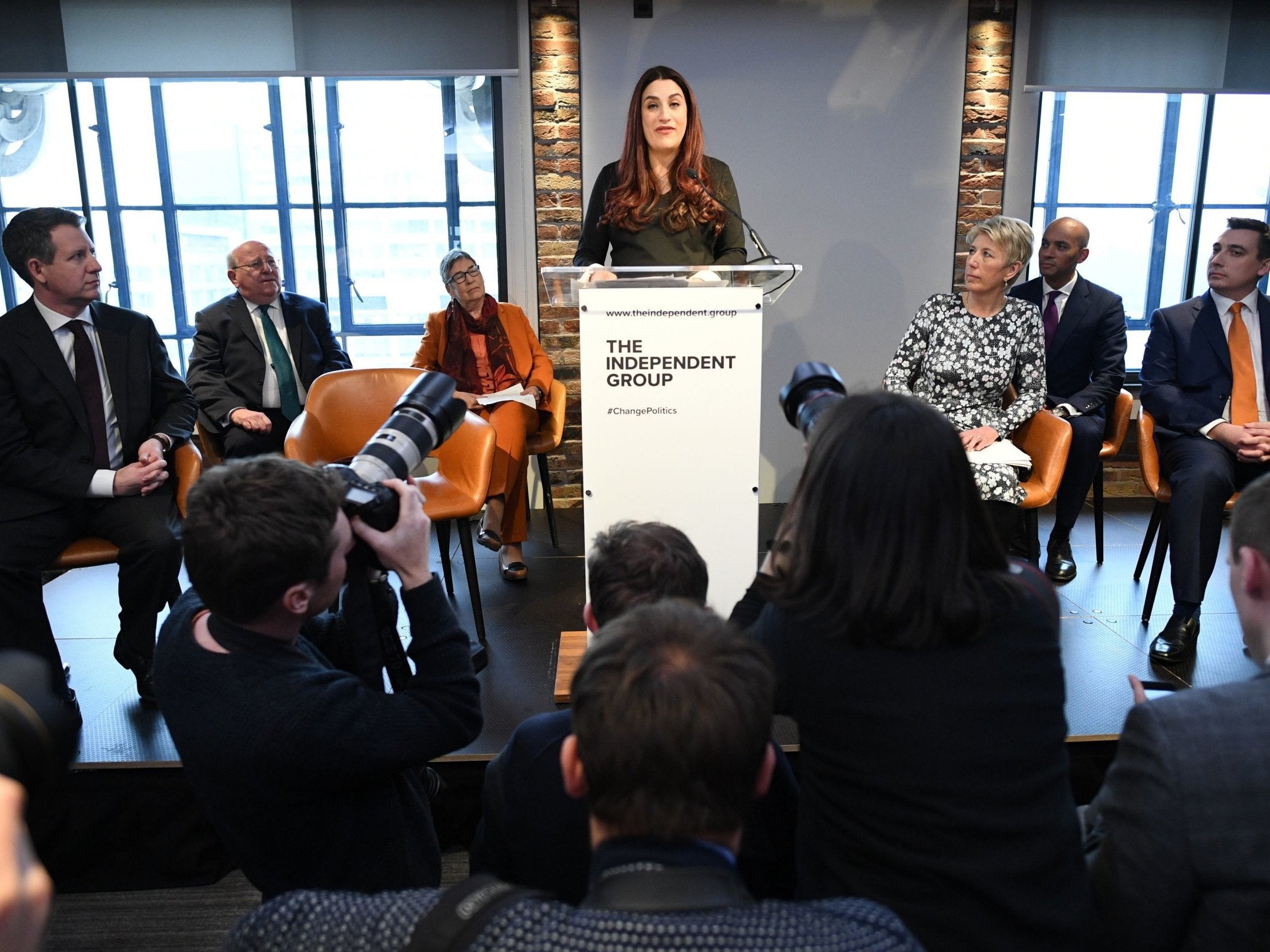 Luciana Berger announced the news during a press conference at County Hall in Westminster