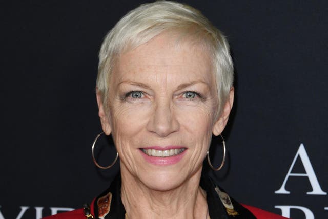 Annie Lennox attends Aviron Pictures' Los Angeles Premiere Of 'A Private War' at Samuel Goldwyn Theater on October 24, 2018