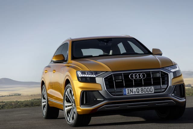 The Audi Q8 has challenging looks