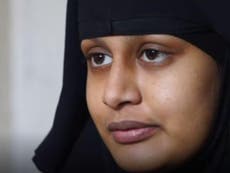 Shamima Begum claims Manchester Arena attack was ‘justified’