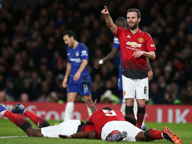 Juan Mata was delighted with Manchester United's victory against his former club