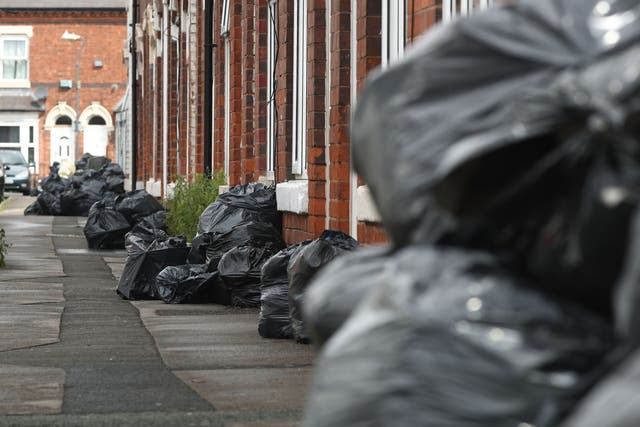 The 2017 bin strike lasted for three months and saw the city swamped with uncollected refuse