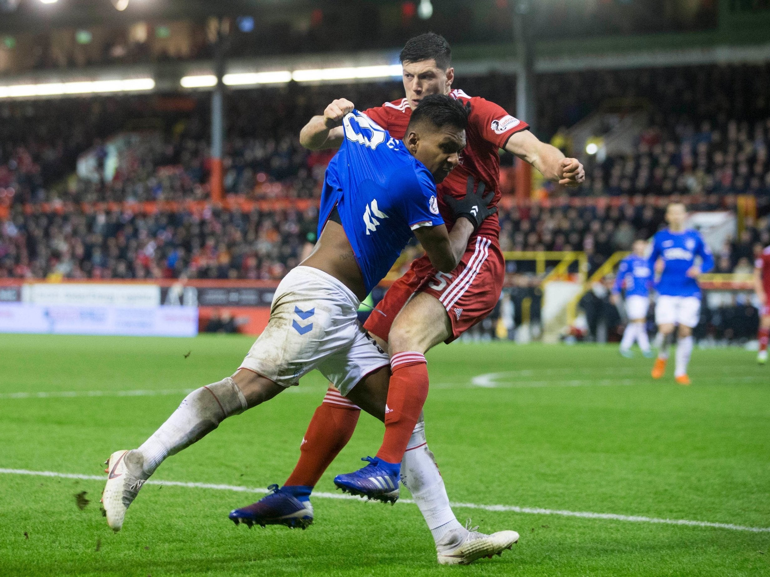 Alfredo Morelos was subject to a section on the BBC's Sportscene in which he was criticised