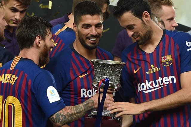 Barcelona are holders of the Spanish Super Cup