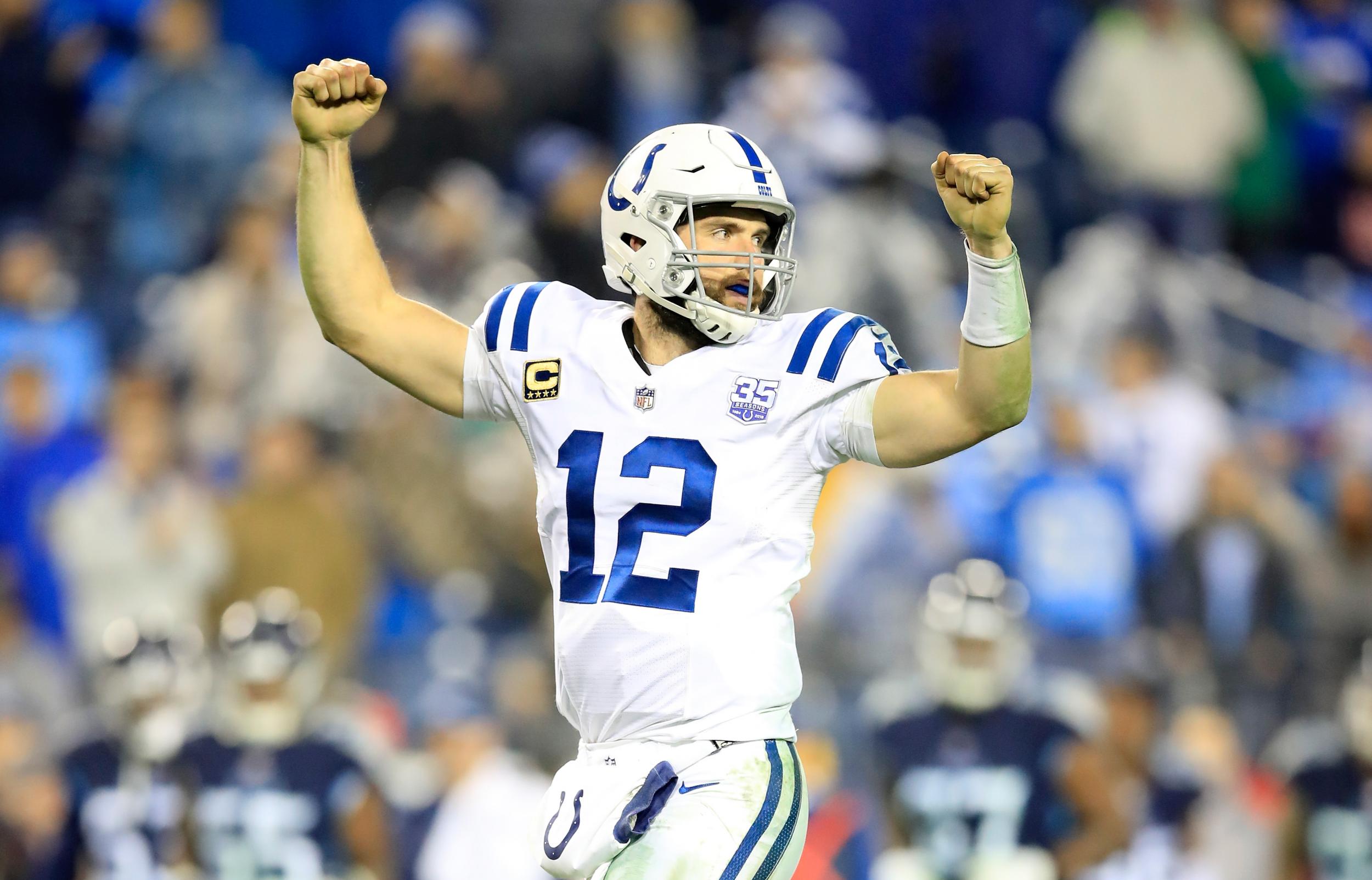Andrew Luck is tipped to lead the Colts back to the Super Bowl