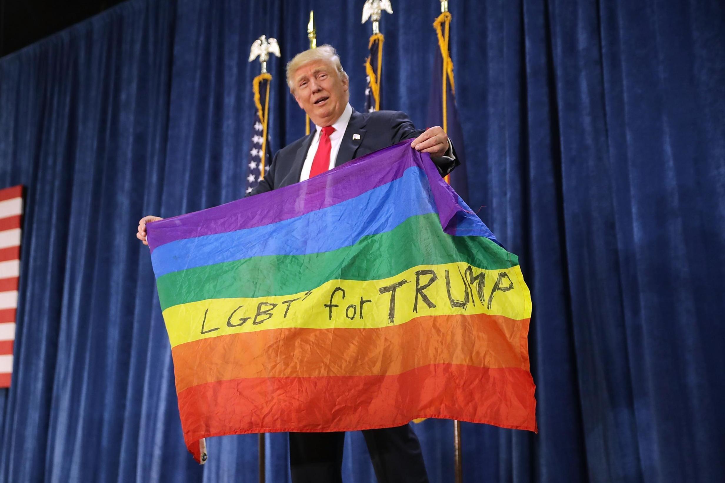 As Trump administration announces gay 