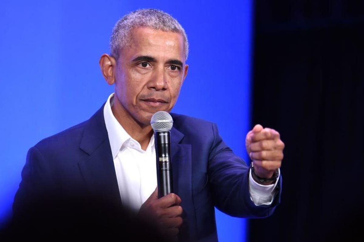 Barack Obama discusses racism and toxic masculinity at event with NBA's Steph Curry