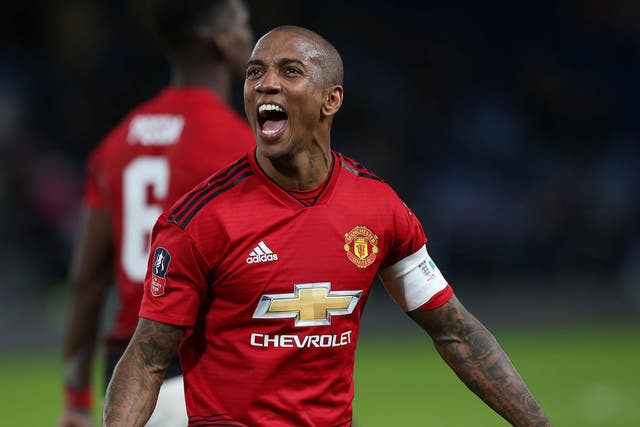 Ashley Young says Manchester United took great belief from Monday's win at Chelsea