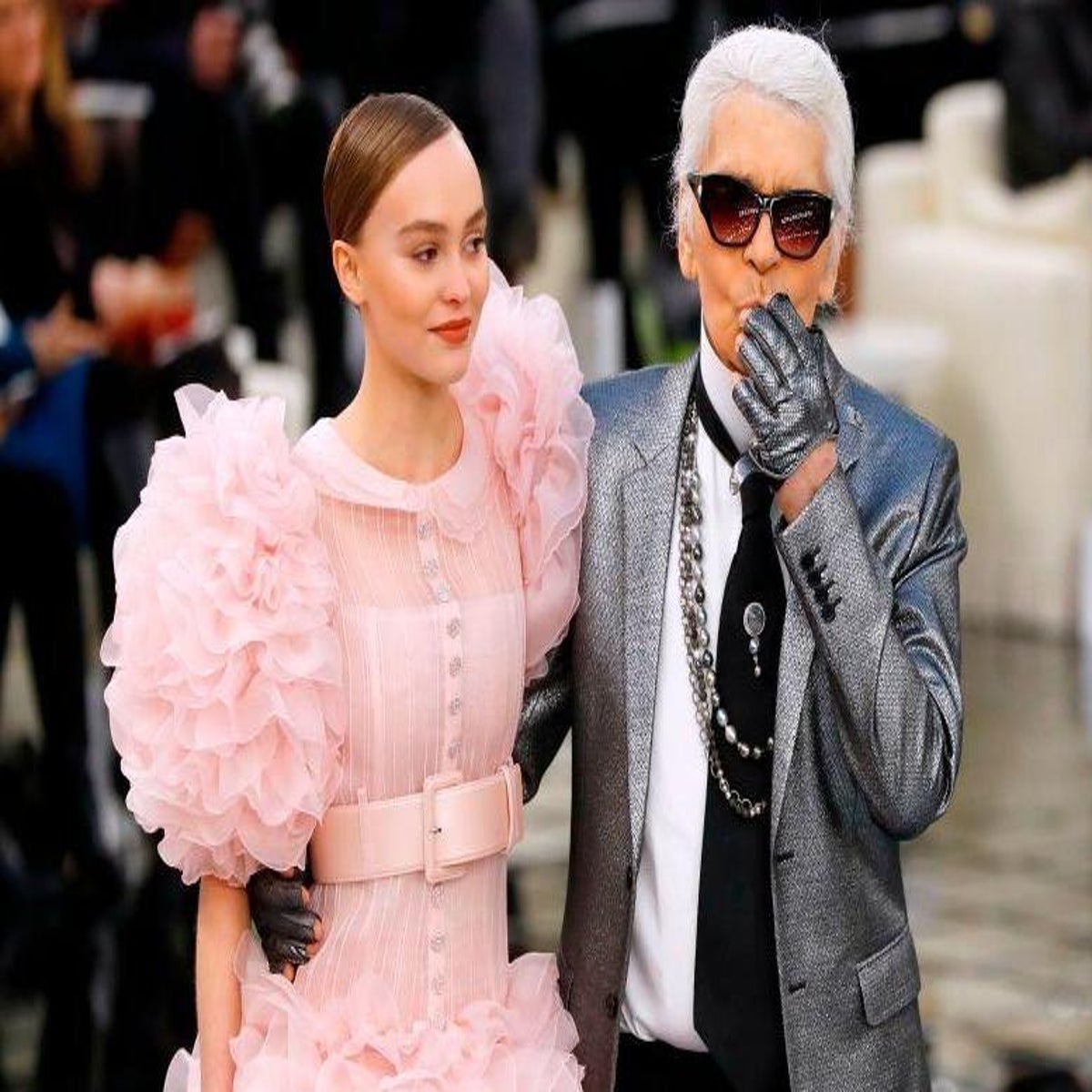 The story behind Karl Lagerfeld's iconic ponytail