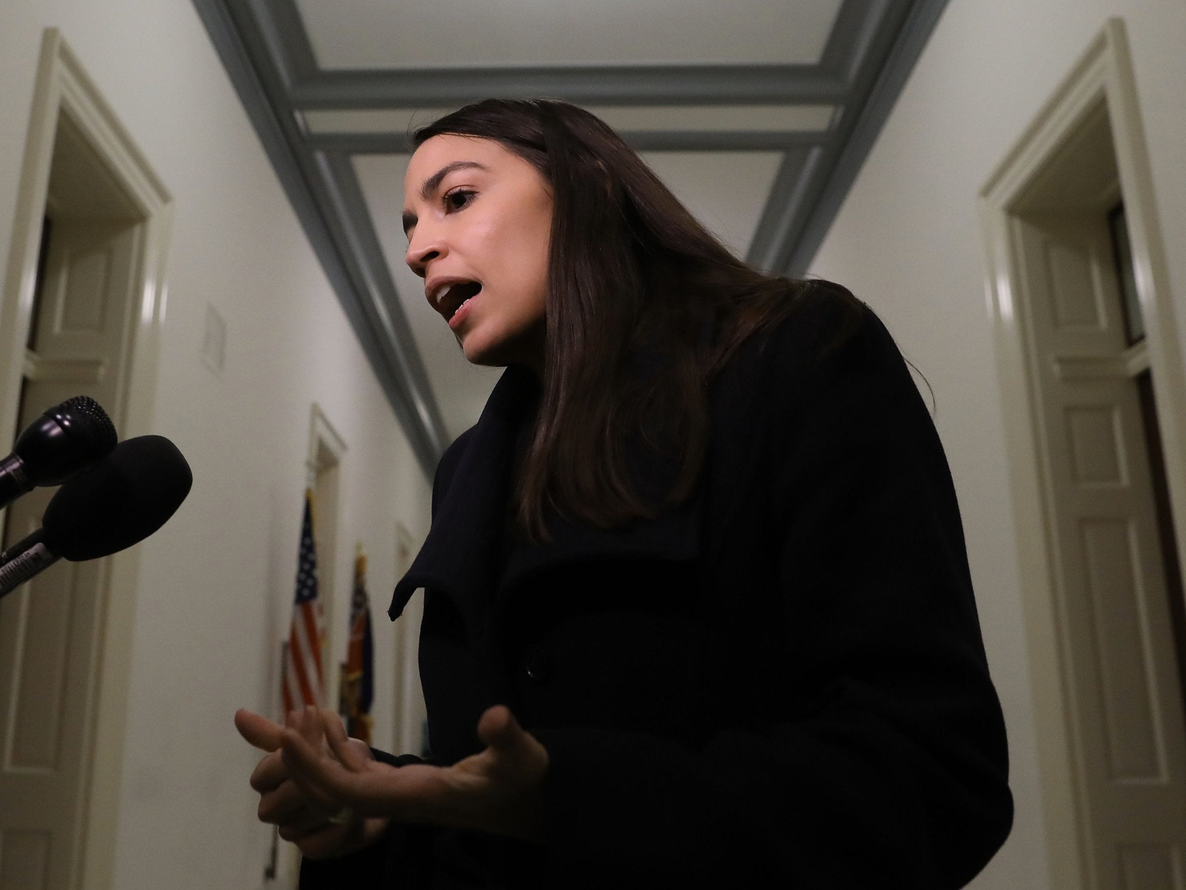 Alexandria Ocasio-Cortez criticised CNN for appointing a former Trump administration official to be a political editor