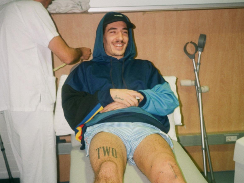 Arsenal defender Hector Bellerin posts update on injury recovery