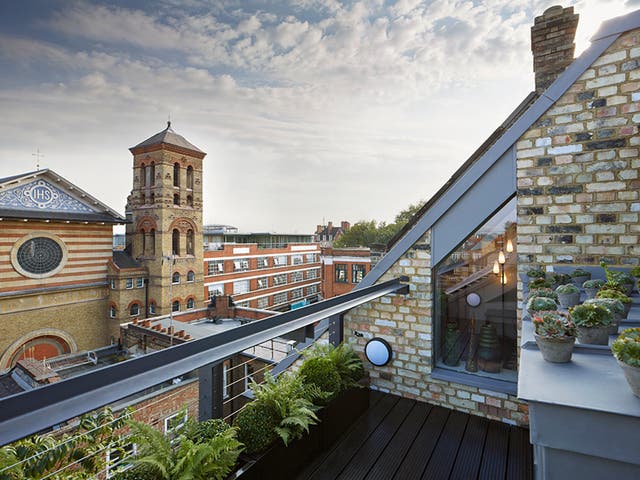 Garden-style terraces are an aspect of architecture that nourishes