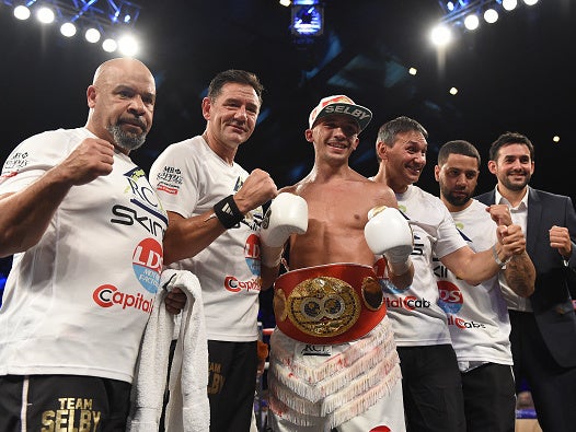 Selby held the IBF Featherweight world title for three years