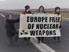 Why I was arrested for protesting against US nukes in Brussels