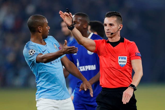 Schalke were awarded a controversial penalty by VAR