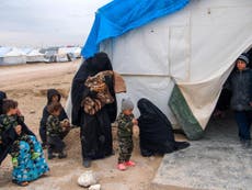 More than 2,500 foreign children living in camps in north-east Syria