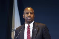 Ben Carson sidesteps Trump's claim about his work for black Americans