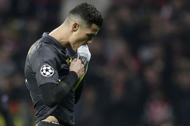 Cristiano Ronaldo mocked Atletico Madrid despite Juventus suffering a 2-0 defeat