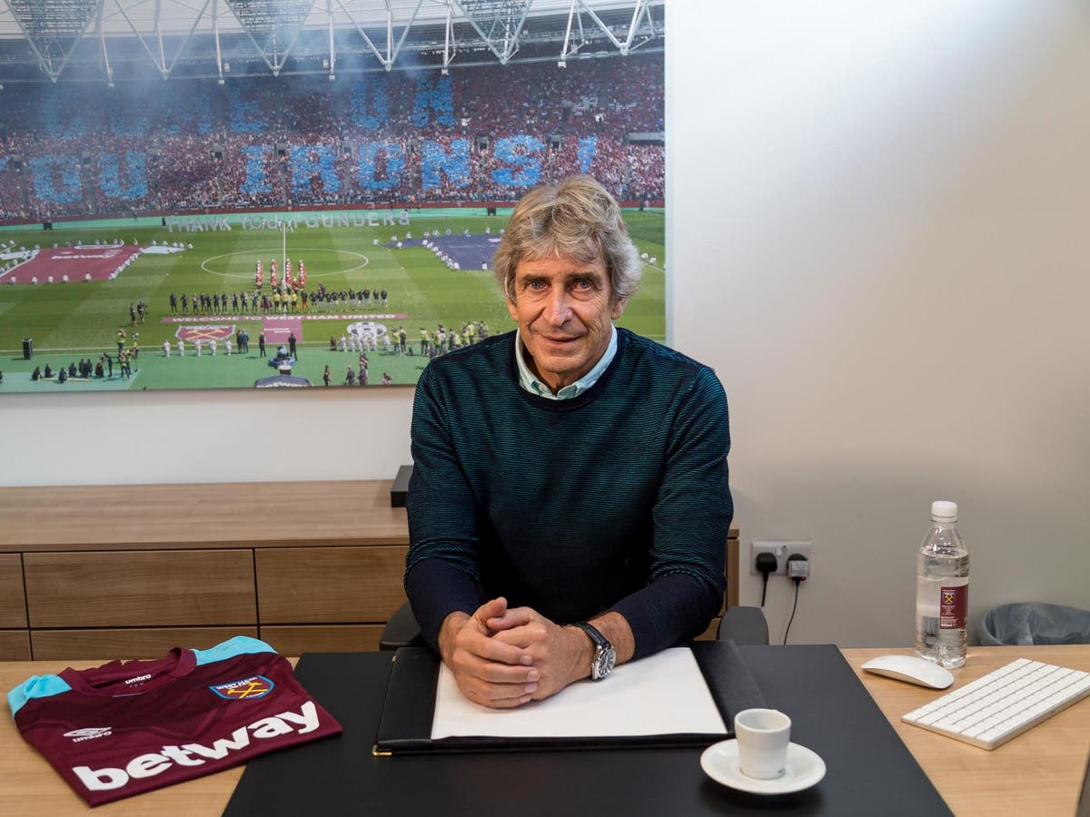 Manuel Pellegrini discusses his nomadic career, the joy of playmakers and the Irons