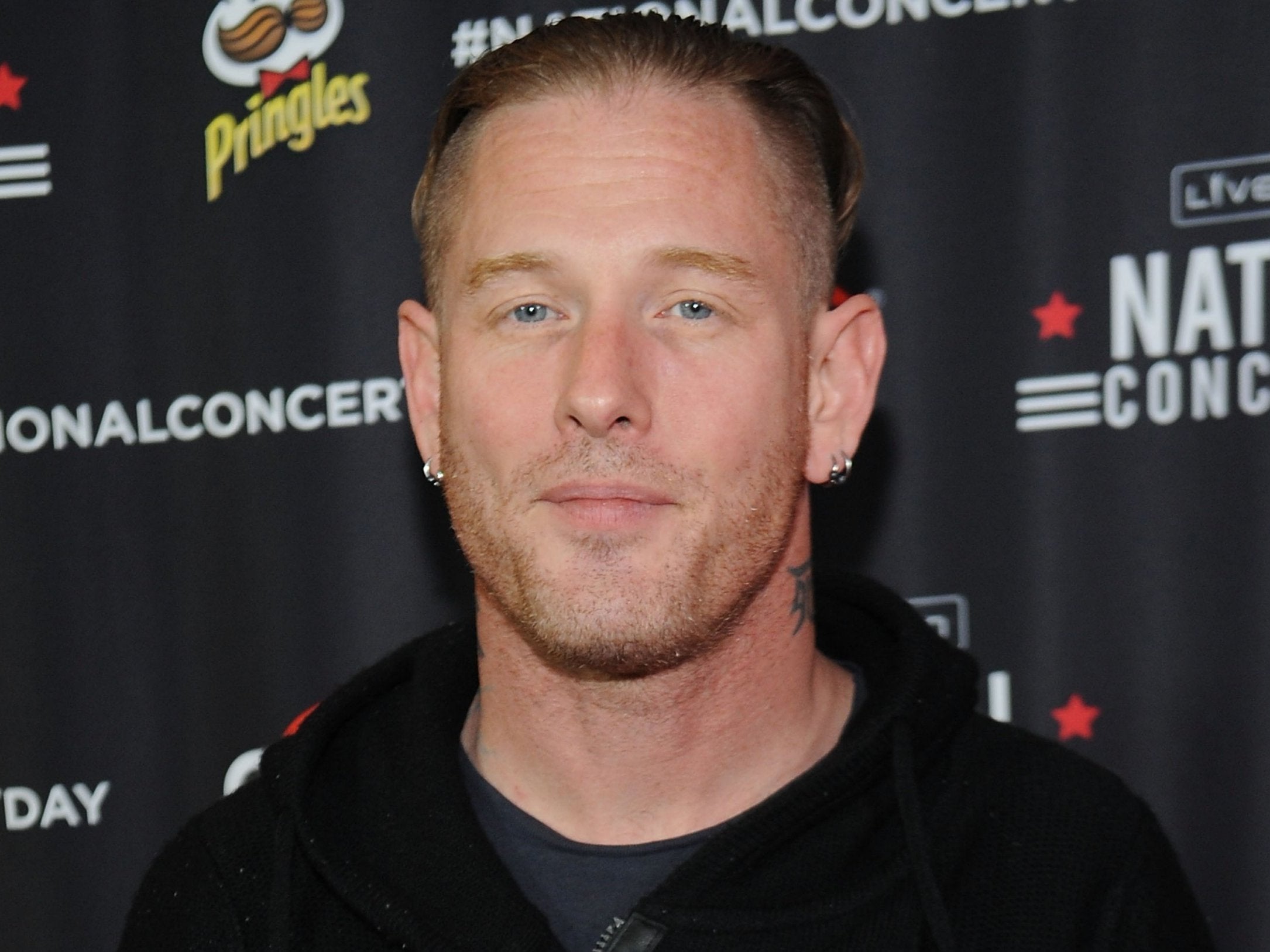 Behind the mask: Slipknot frontman Corey Taylor (Getty)