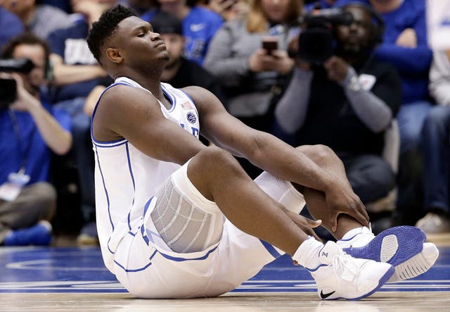 George Bernard Edition Fantasy Nike stock market value plunges by $1.1bn after basketball star Zion  Williamson's shoe breaks | The Independent | The Independent