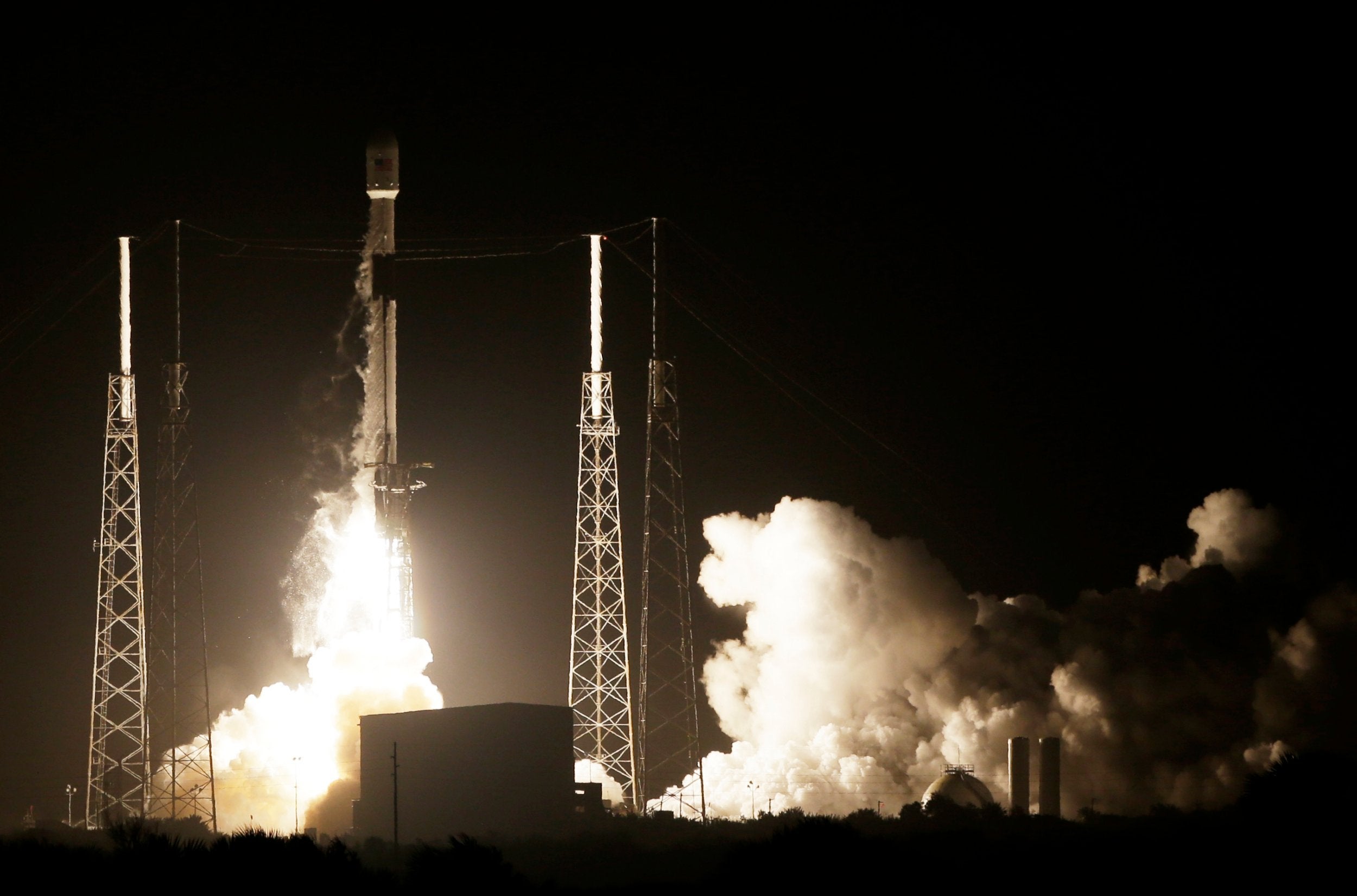 SpaceX Falcon 9 rocket lifts off with Israel’s Lunar Lander