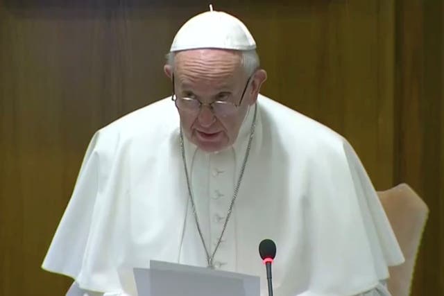 Pope Francis opened the conference in a Vatican auditorium and said that victims of sexual abuse deserve “concrete and efficient measures”