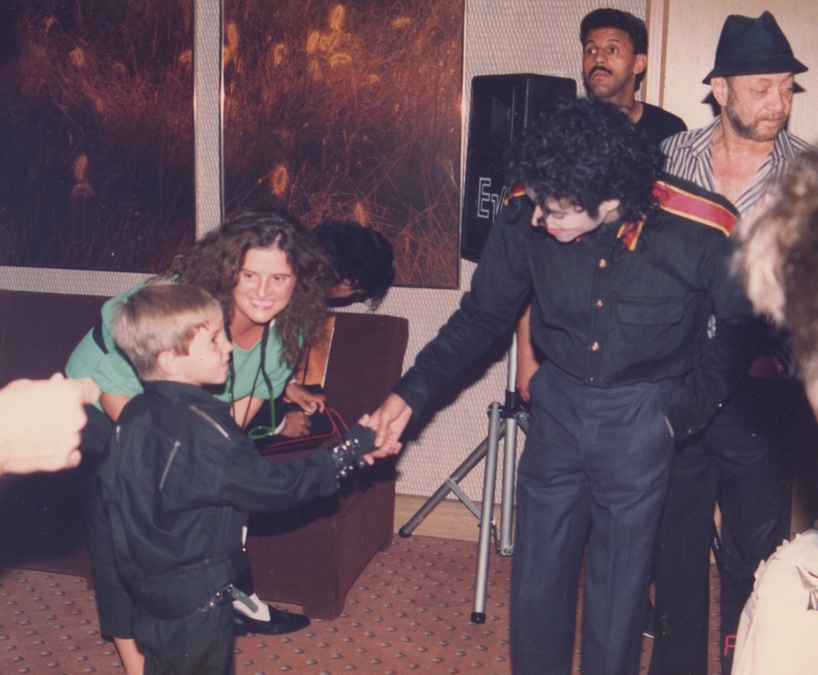 Wade Robson meeting Michael Jackson for the first time