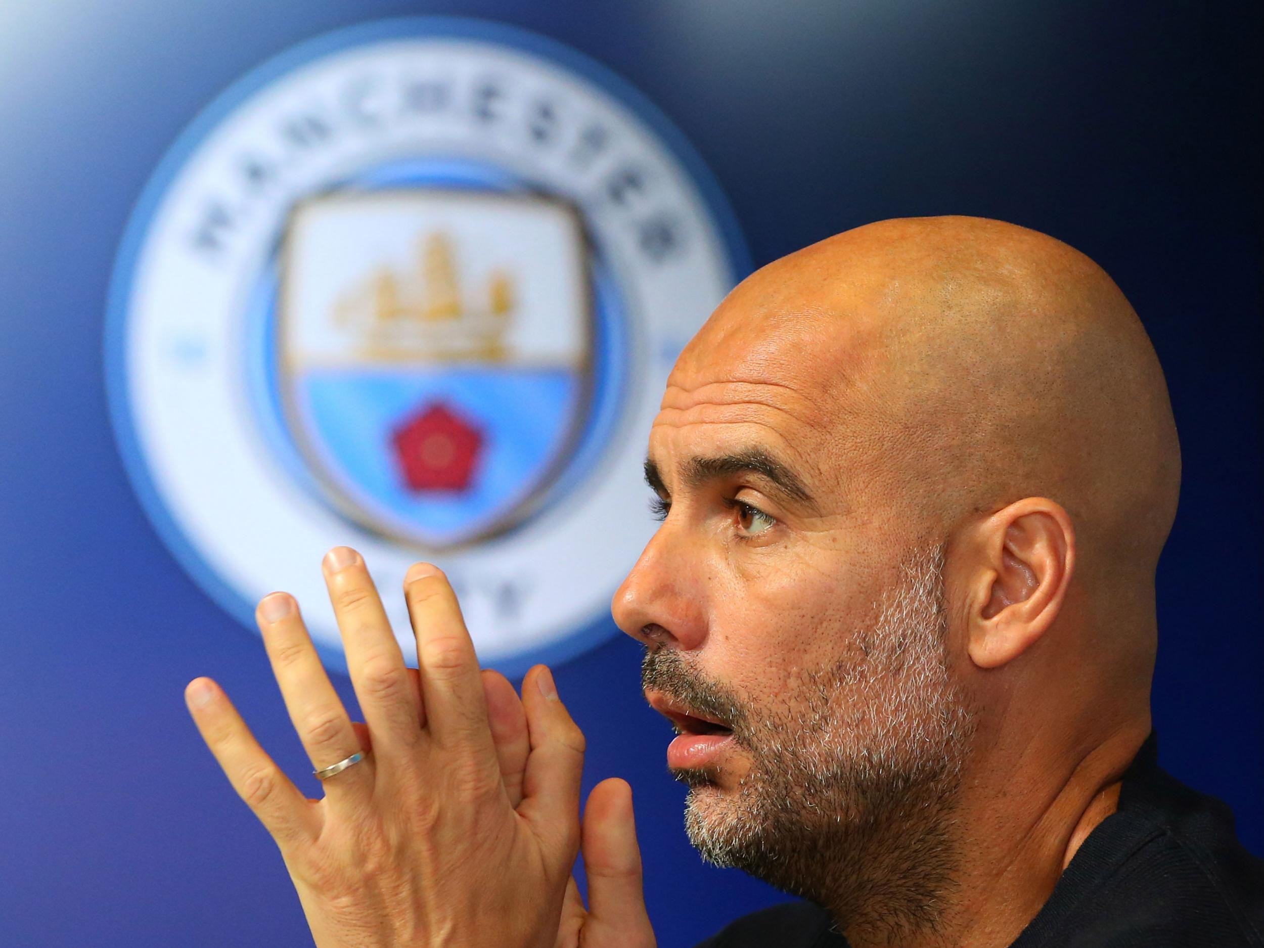 Pep Guardiola is hoping for a favour from Manchester City's rivals