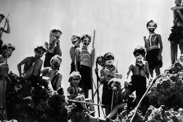 In ‘Lord Of The Flies’ (Peter Brook, 1963), schoolboys trapped on an island are soon slaughtering each other and worshipping idols – but in some ways it’s not fiction
