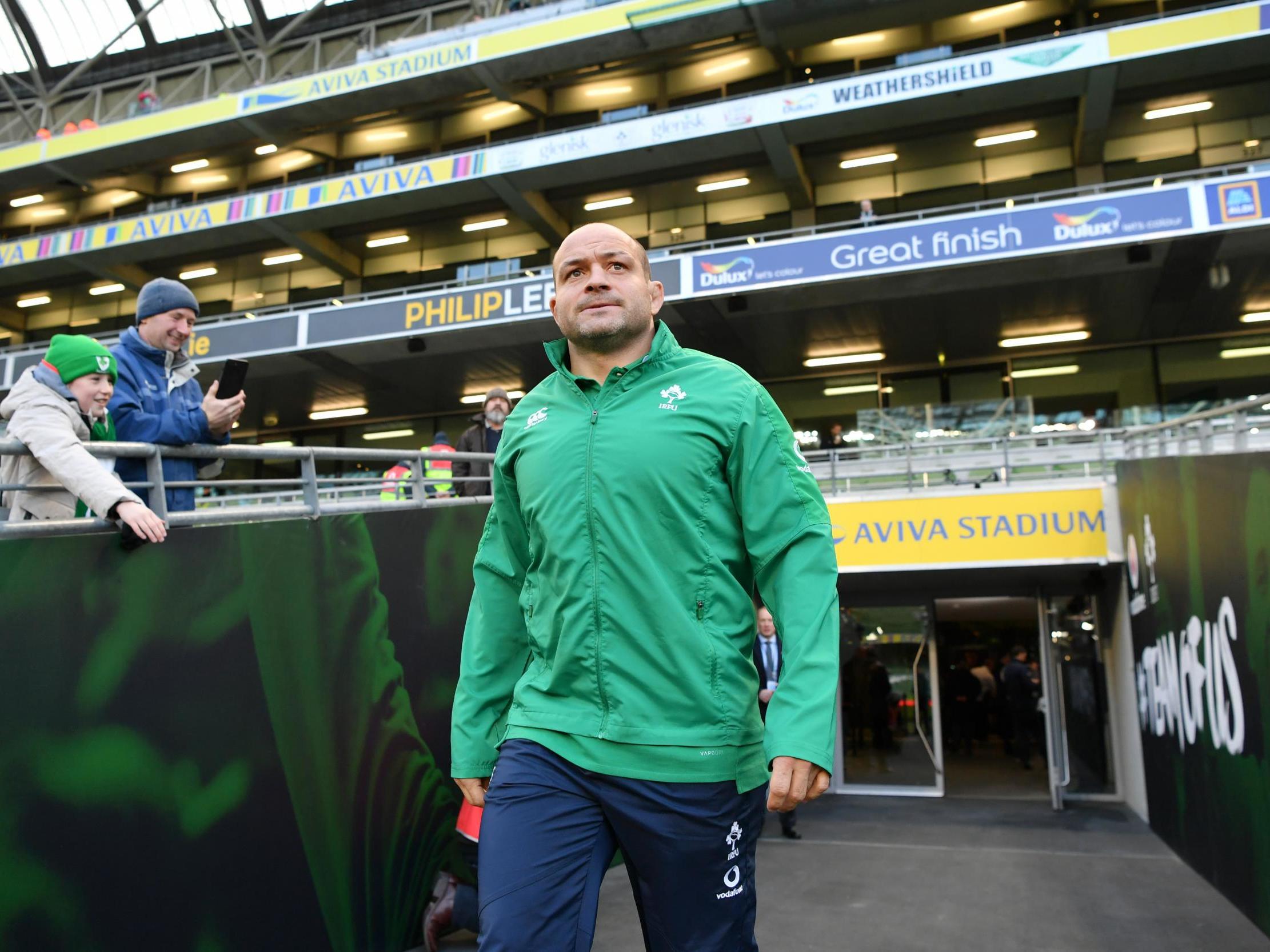 Rory Best will be absent from the fixture