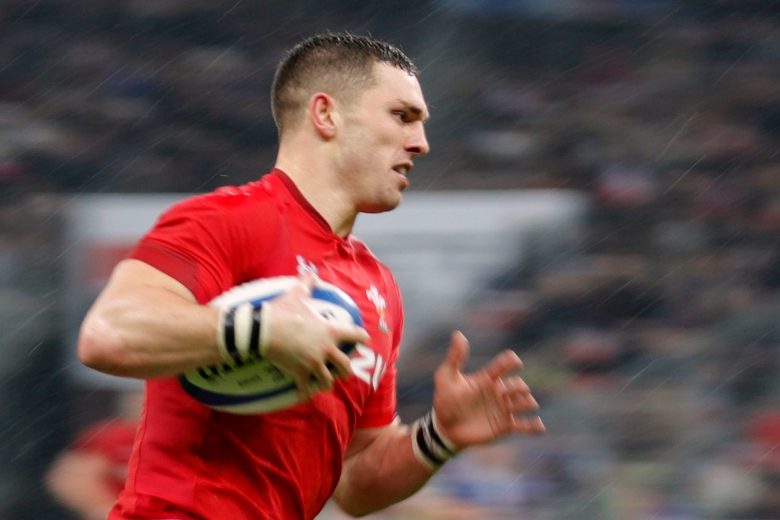 The wing's match was cut short due to injury. Started brightly, though.