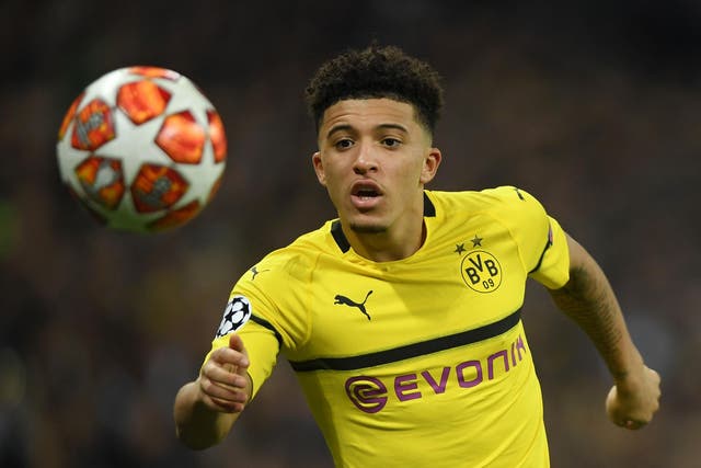 Jadon Sancho joined Manchester City from Watford in March 2015
