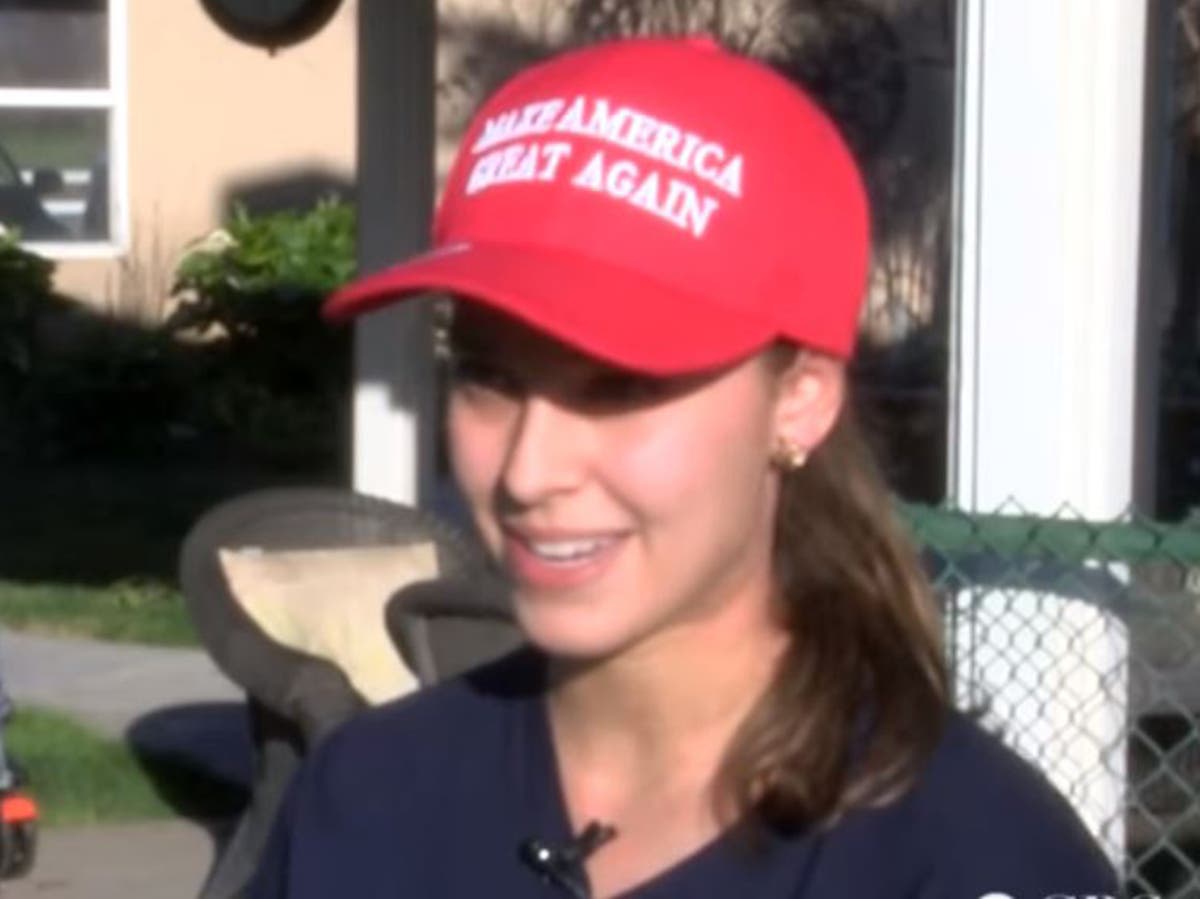 Girl banned from wearing MAGA hat claims school is violating her First  Amendment rights | The Independent | The Independent