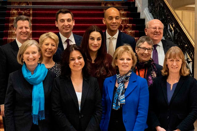 The party was formed from MPs who left both Labour and the Conservatives