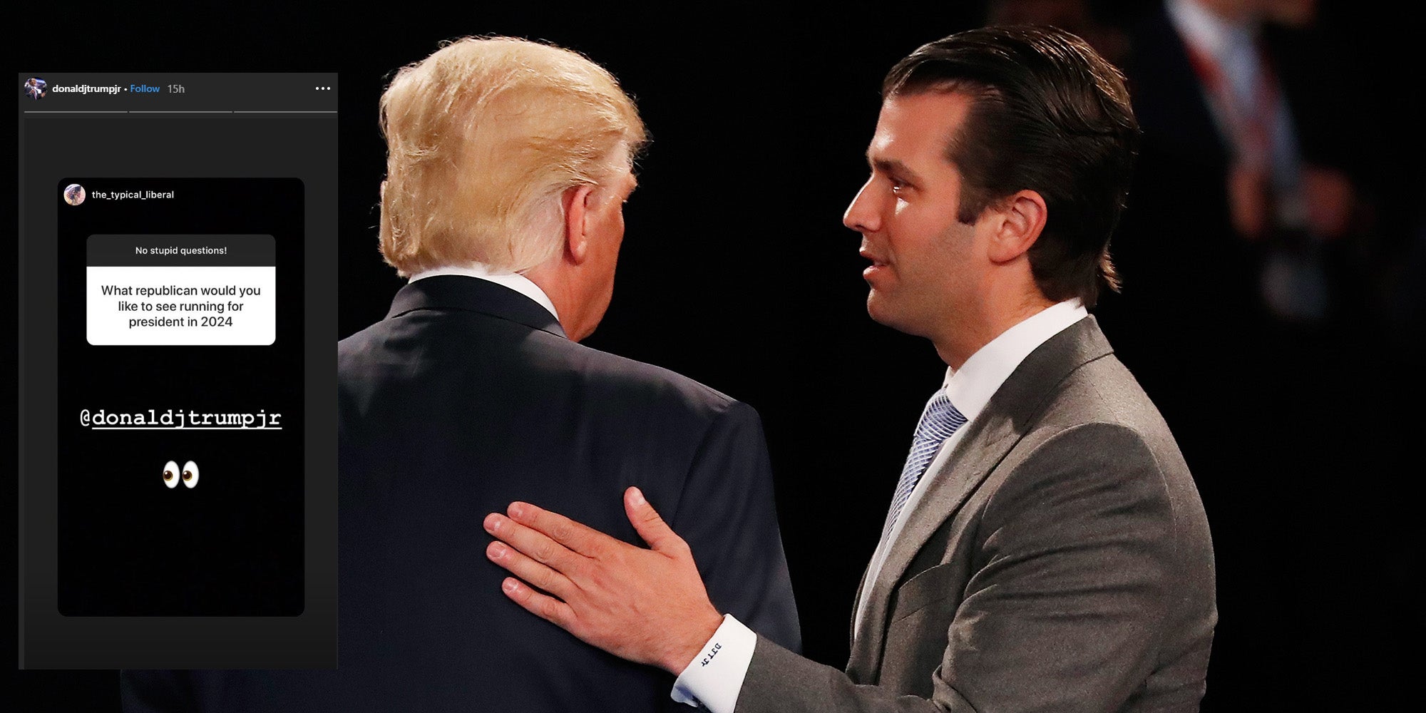 Trump Jr may have just hinted he's running for president in 2024 and