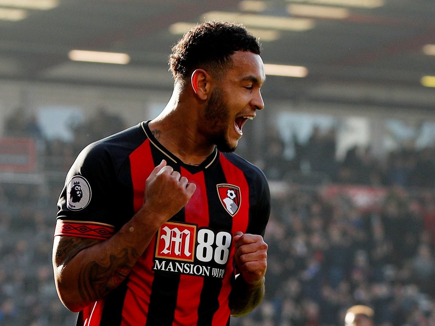 Joshua King handed Bournemouth an early lead from the spot