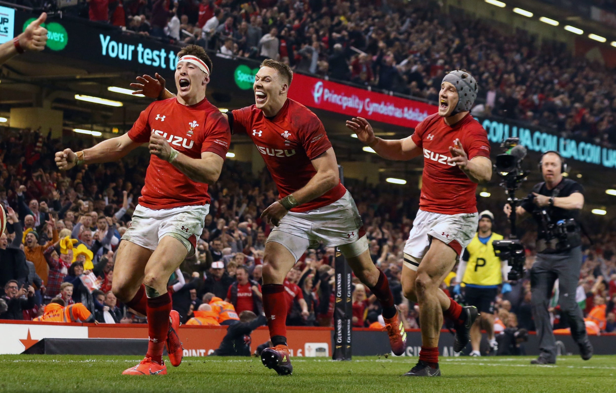 Wales vs England player ratings Josh Adams and Liam Williams deliver