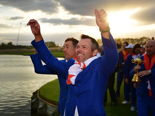 Casey says the Ryder Cup was the best experience of his golfing career