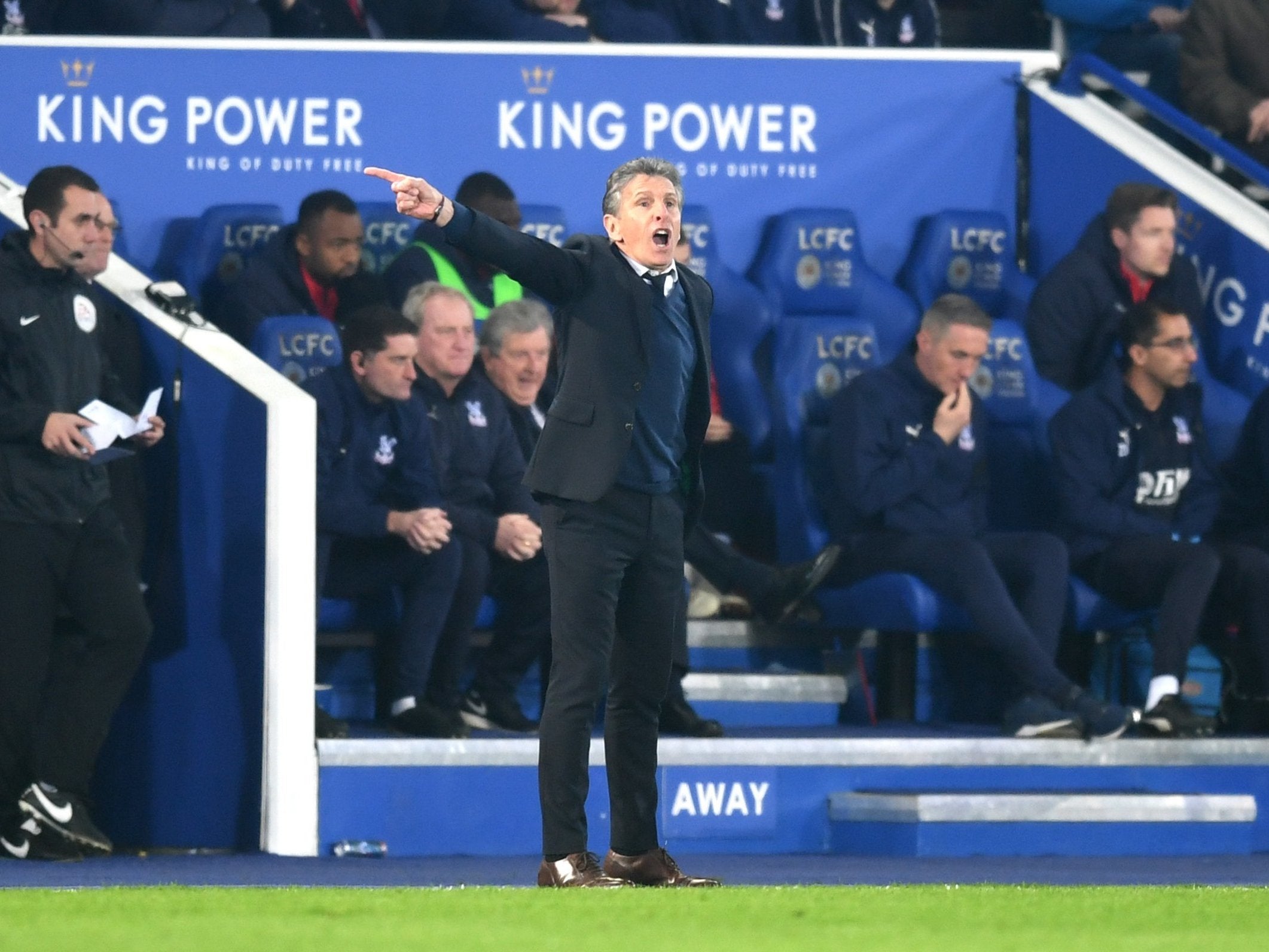 Puel lasted 16 months as manager of Leicester