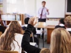 Why are teachers in UK younger than in other countries?