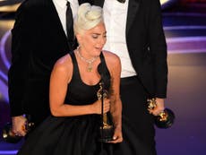 Lady Gaga in tears as Shallow wins Best Original Song