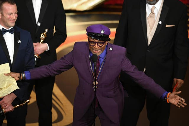 Spike Lee at the Oscars