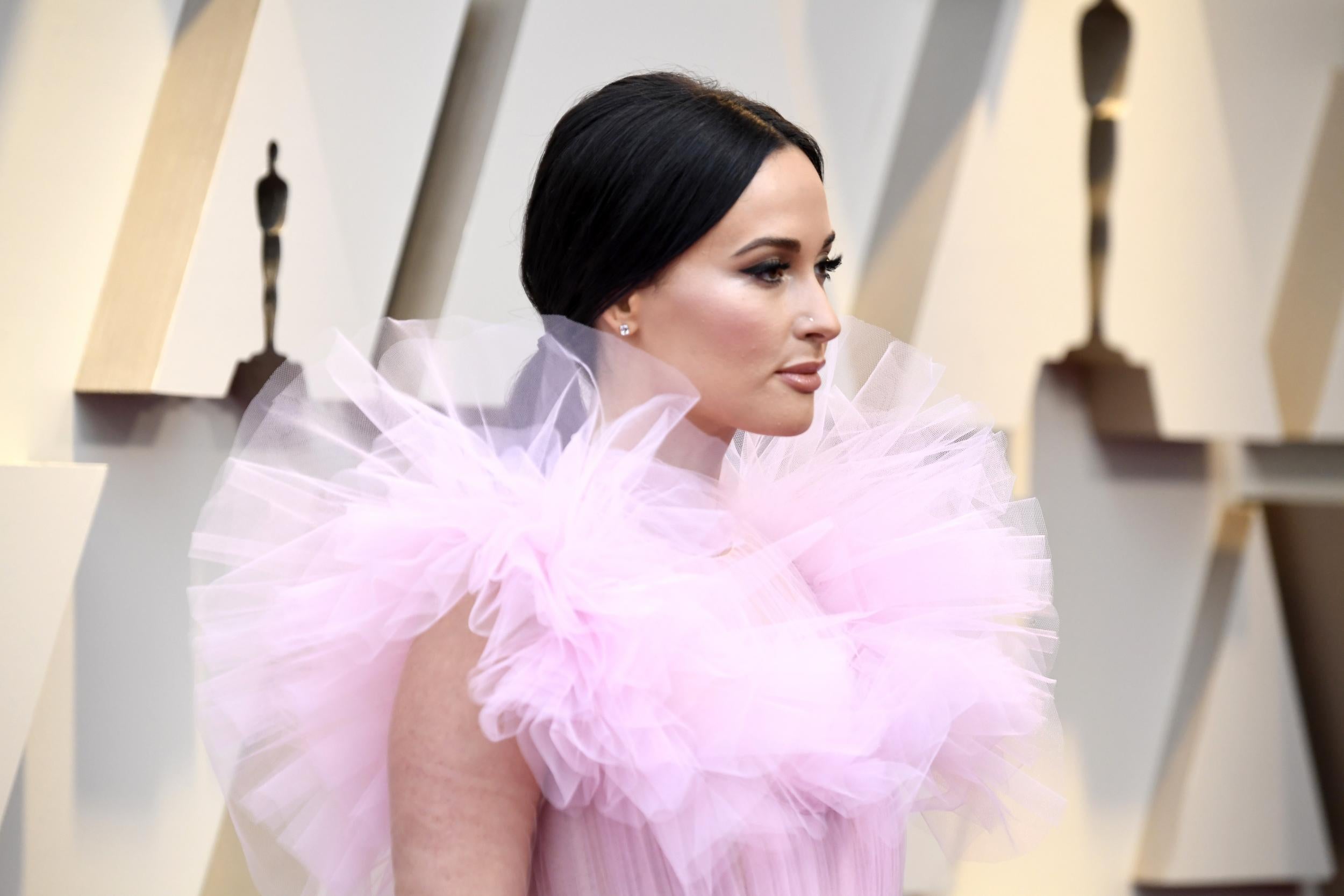 Kacey Musgraves arrives at the 2019 Oscars.