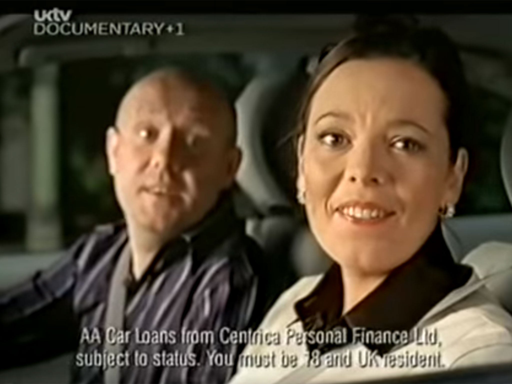 Olivia Colman as "Bev" in the famous AA adverts