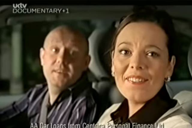 Olivia Colman as "Bev" in the famous AA adverts
