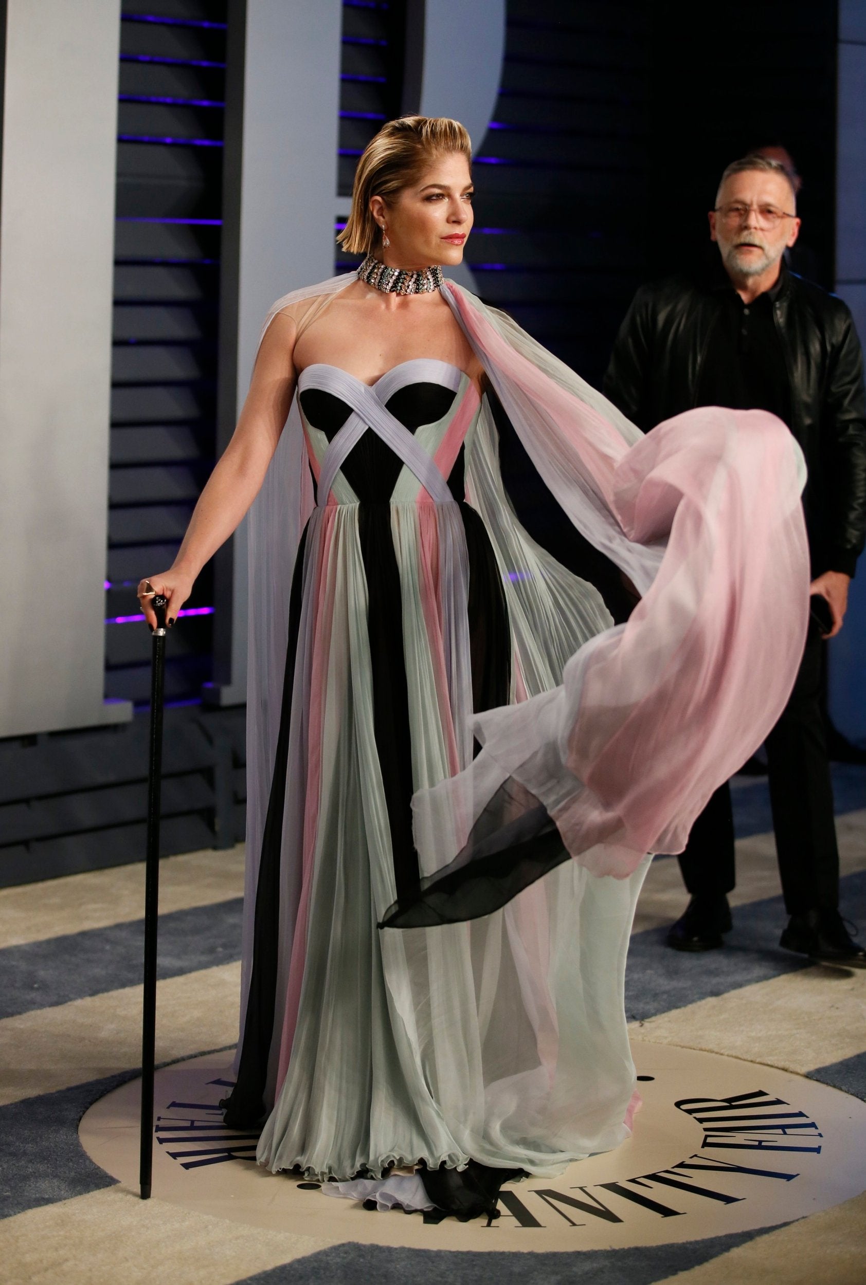 Selma Blair at the 2019 Vanity Fair Oscars afterparty