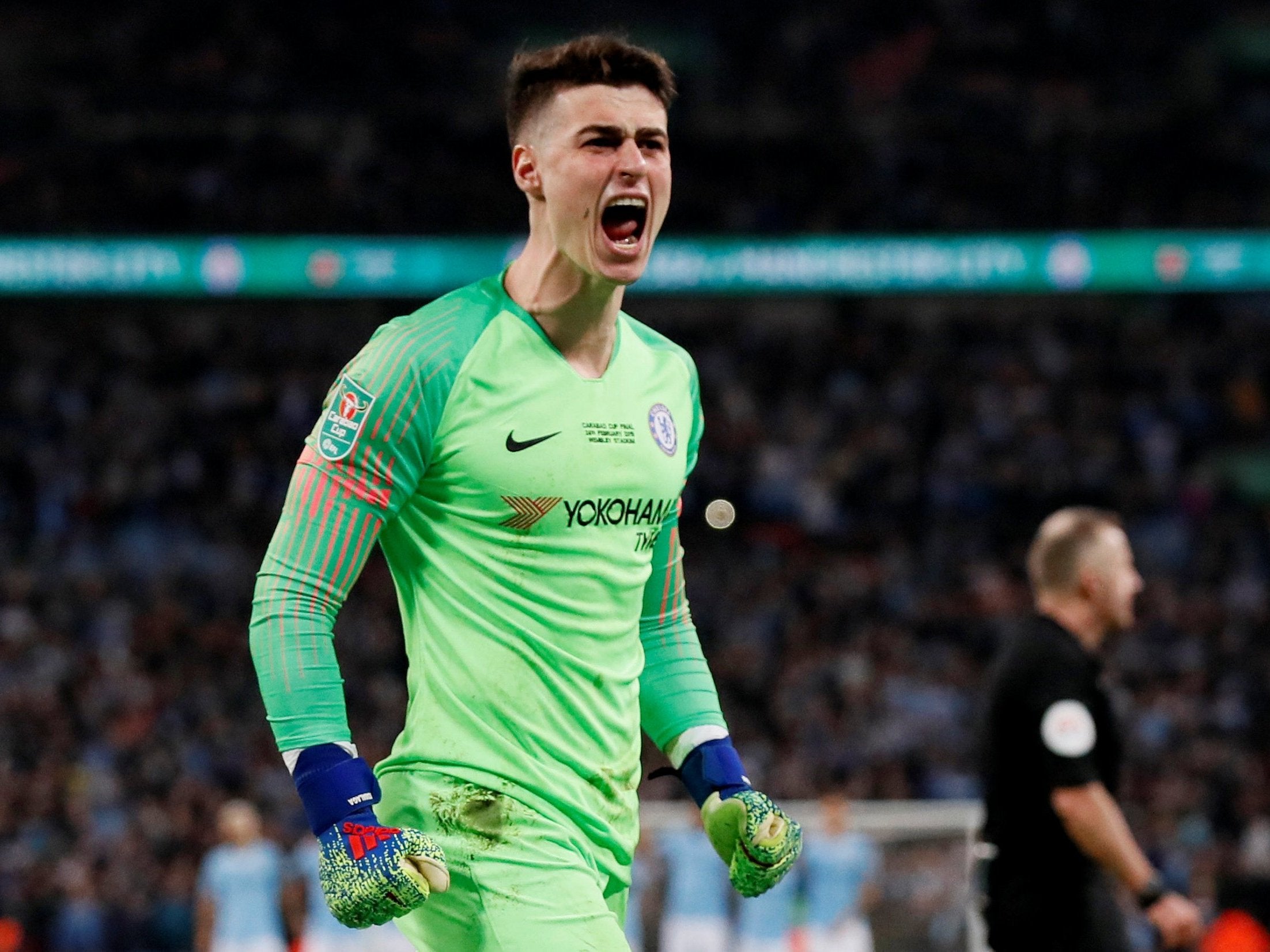 It remains to be seen whether Kepa will start against Tottenham