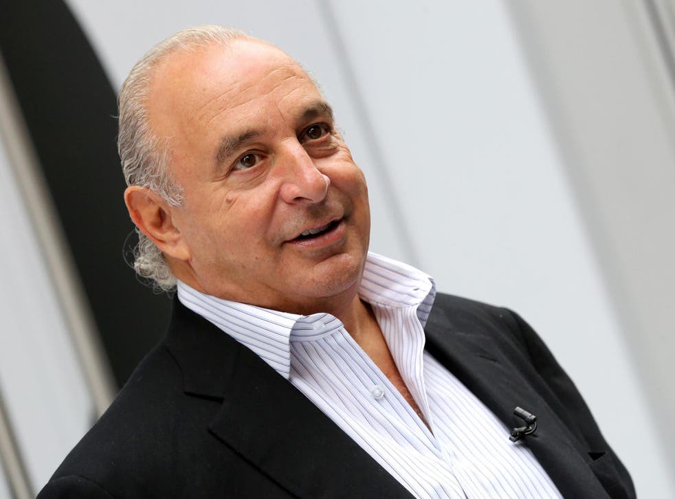 Sir Philip Green’s wealth has halved over a year in which he was plagued by scandal