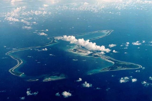 The Diego Garcia base is located on the Chagos Islands